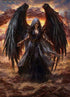 Black Angel Diamond Painting Kit